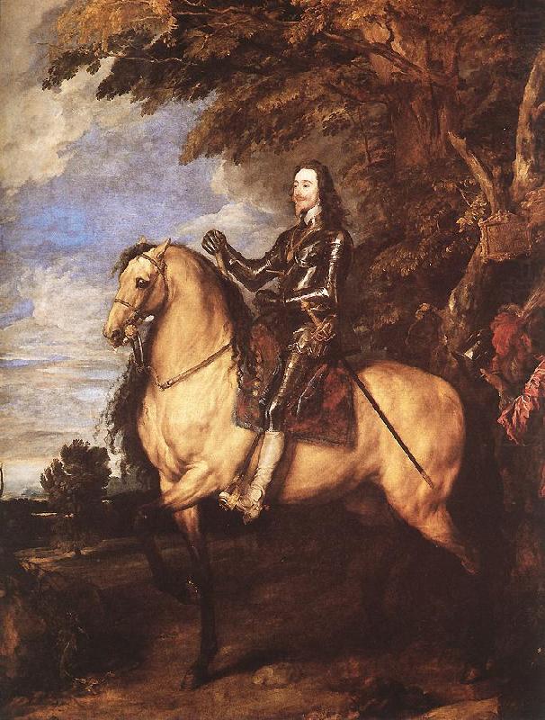 Charles I on Horseback fg, DYCK, Sir Anthony Van